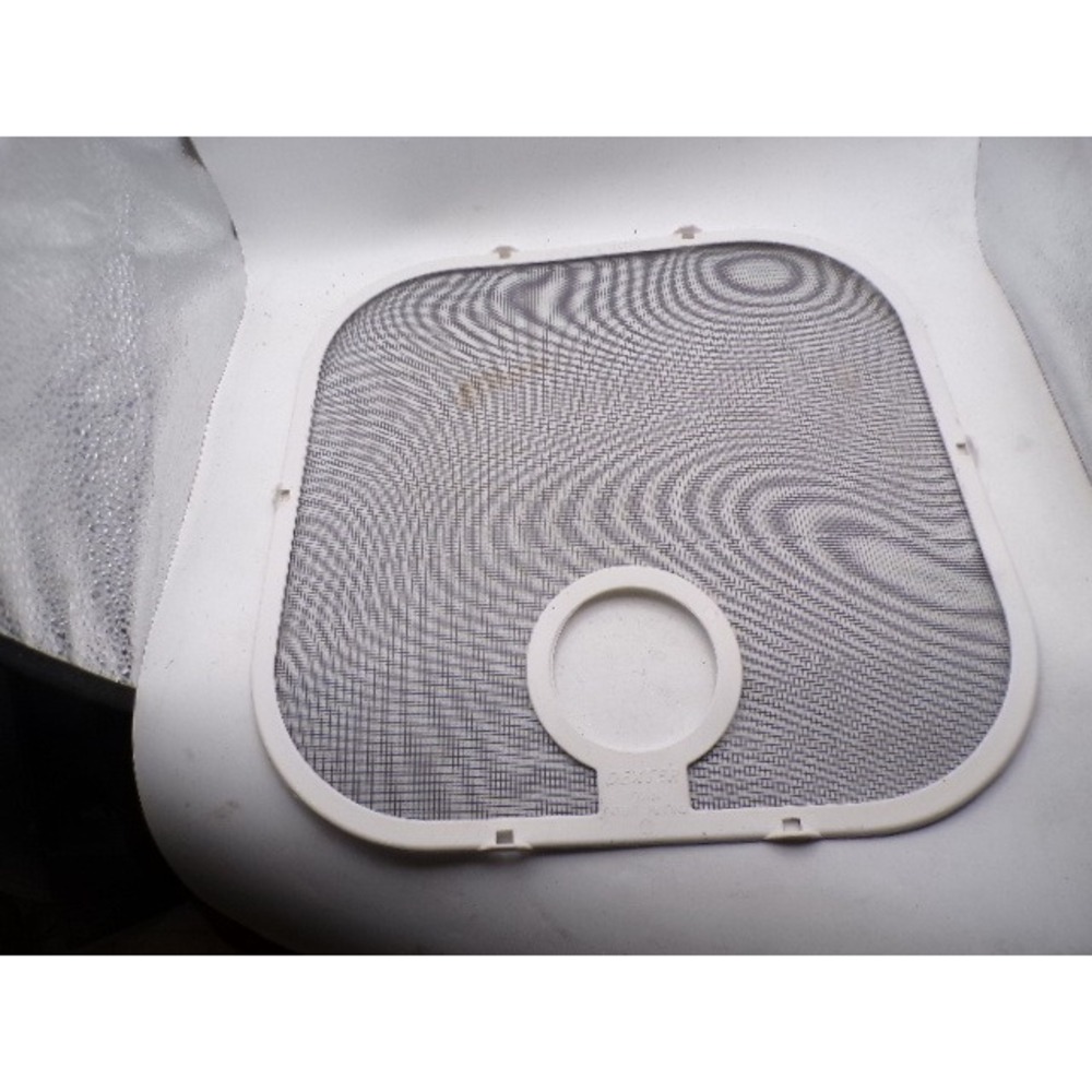 Dexter VD0434 RV Screen Door Slide Cover White Mesh Panel 11x12 Camper Part
